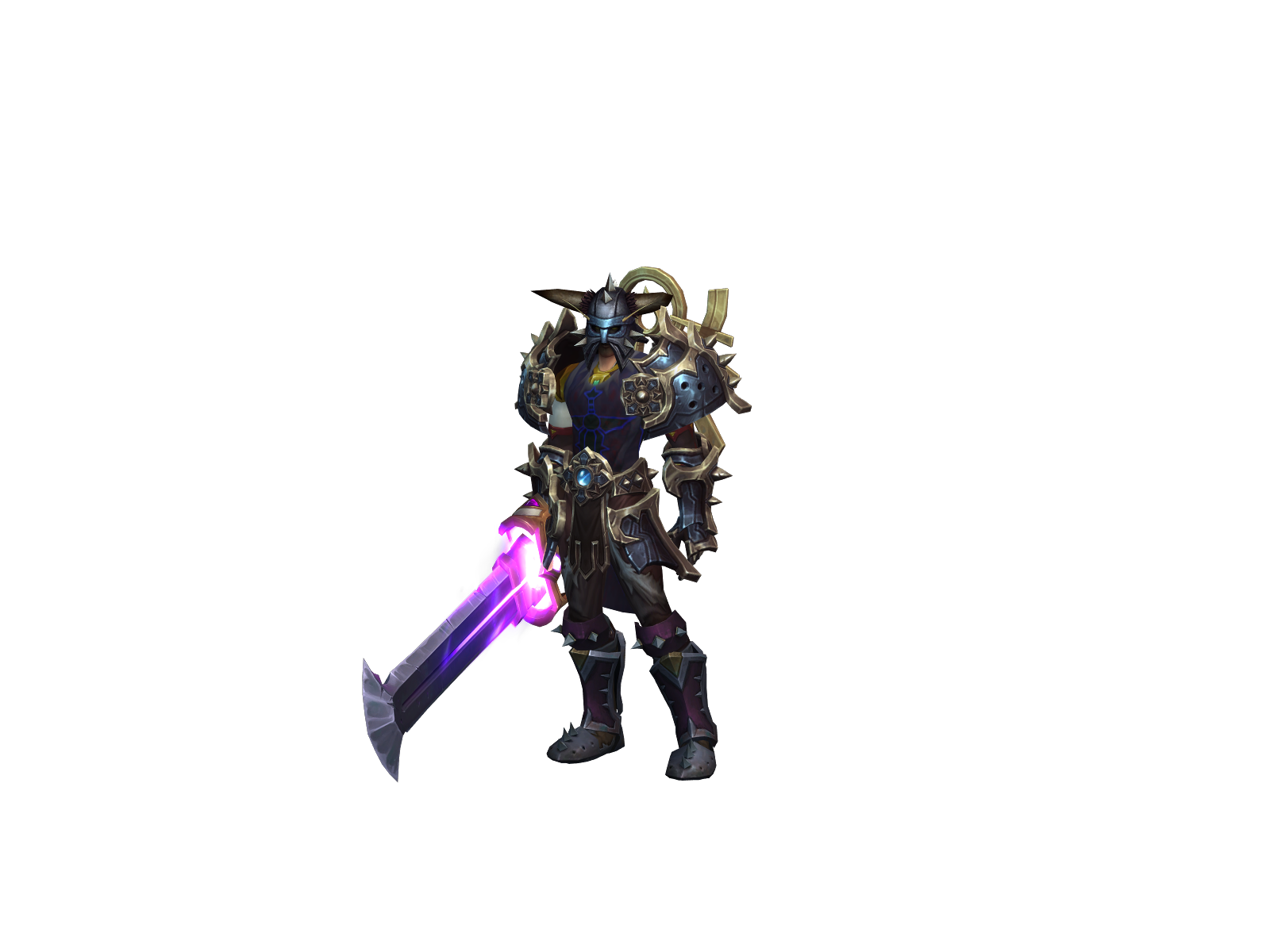 Titanomachey 3D character render