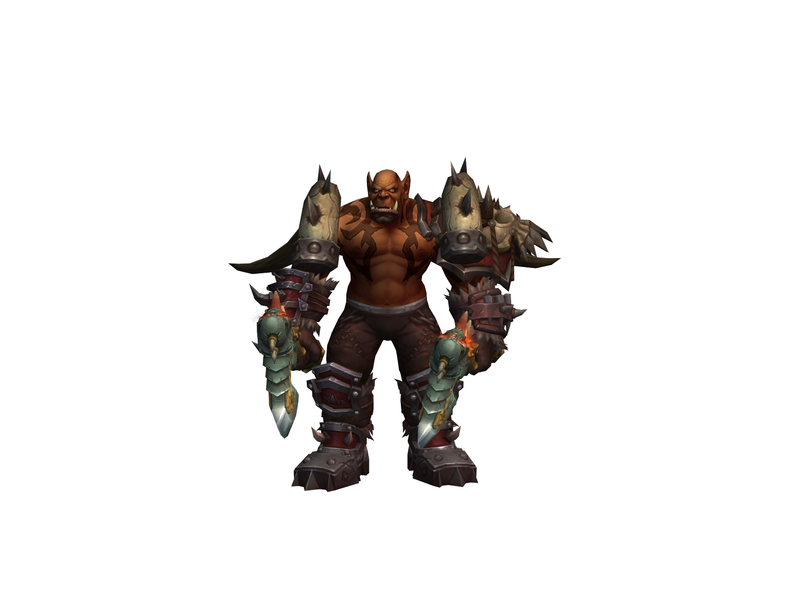 Argorok 3D character render