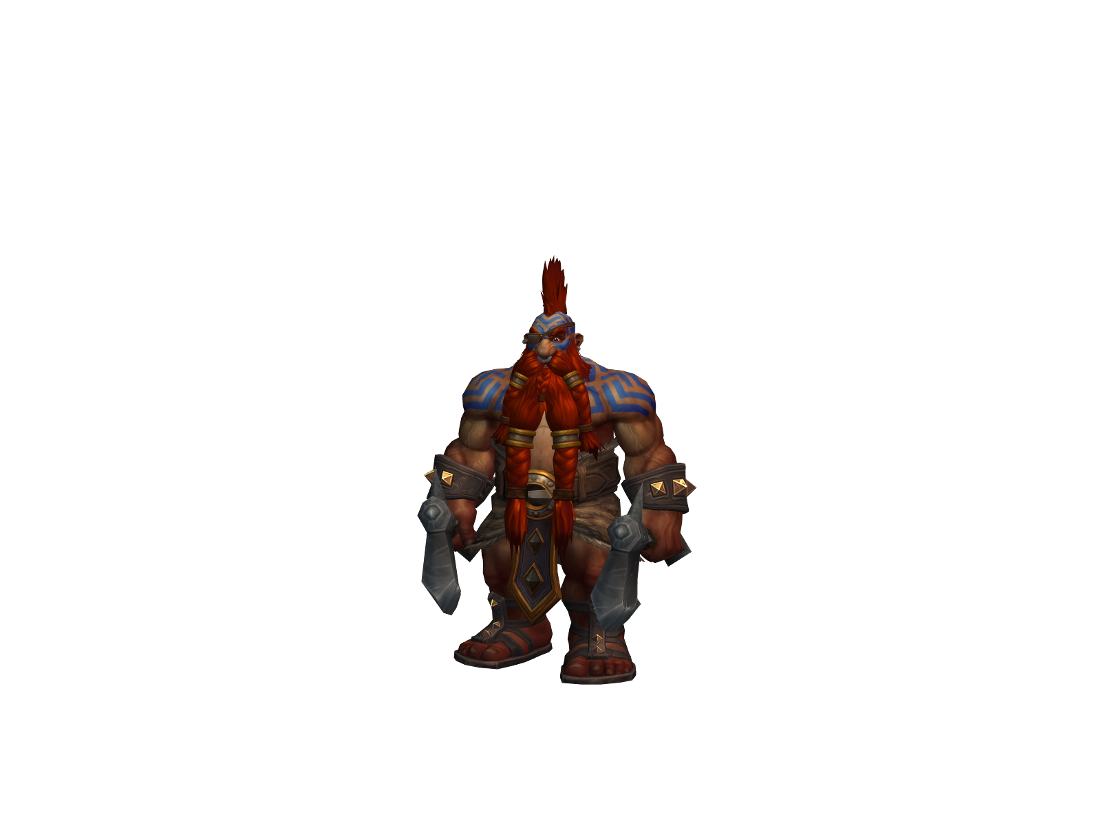 Ironbeard 3D character render
