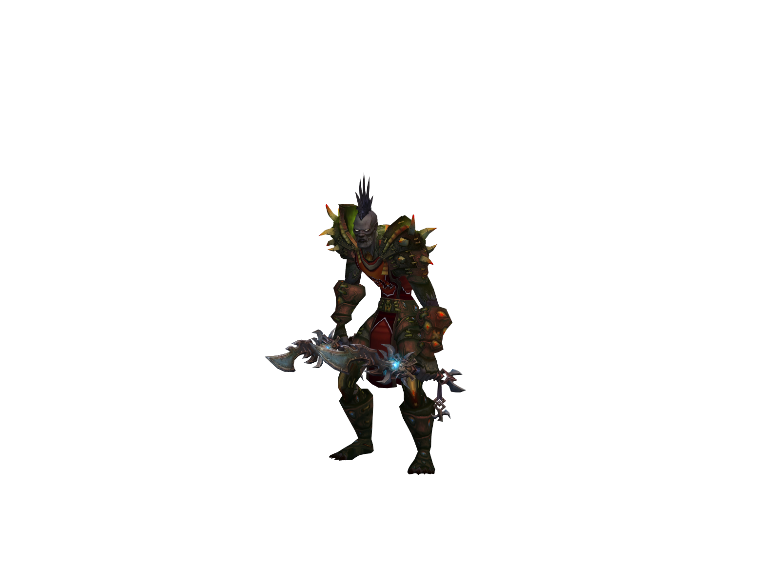 Nazgúl 3D character render
