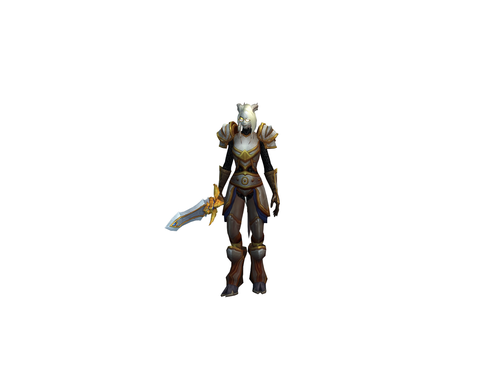 Senia 3D character render