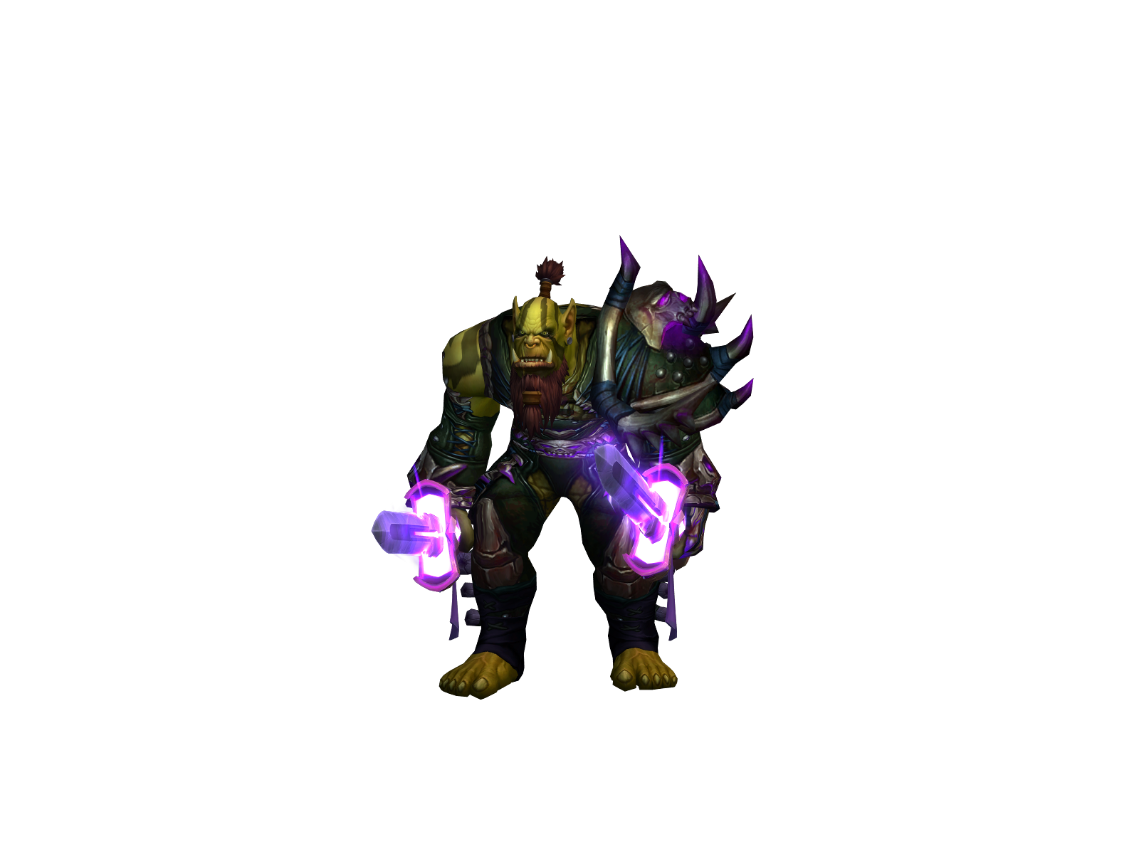 Endure 3D character render