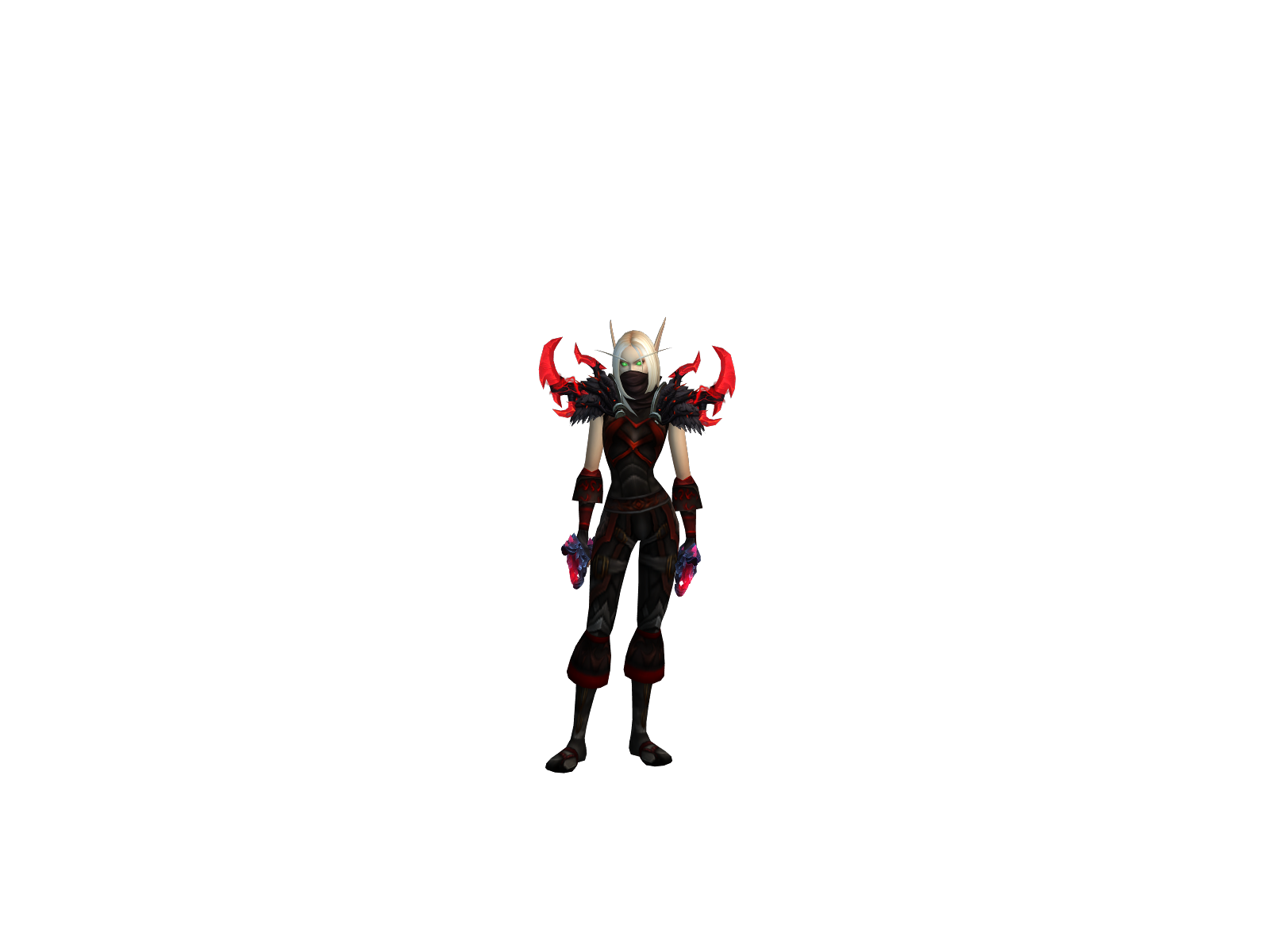Darkmare 3D character render