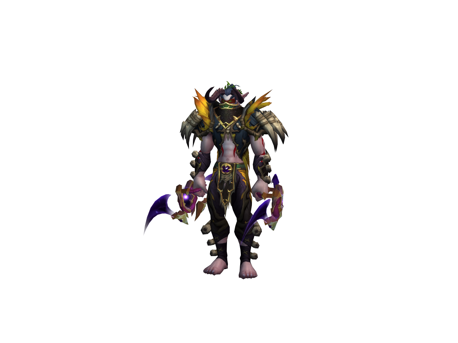 Hrathdemon character render