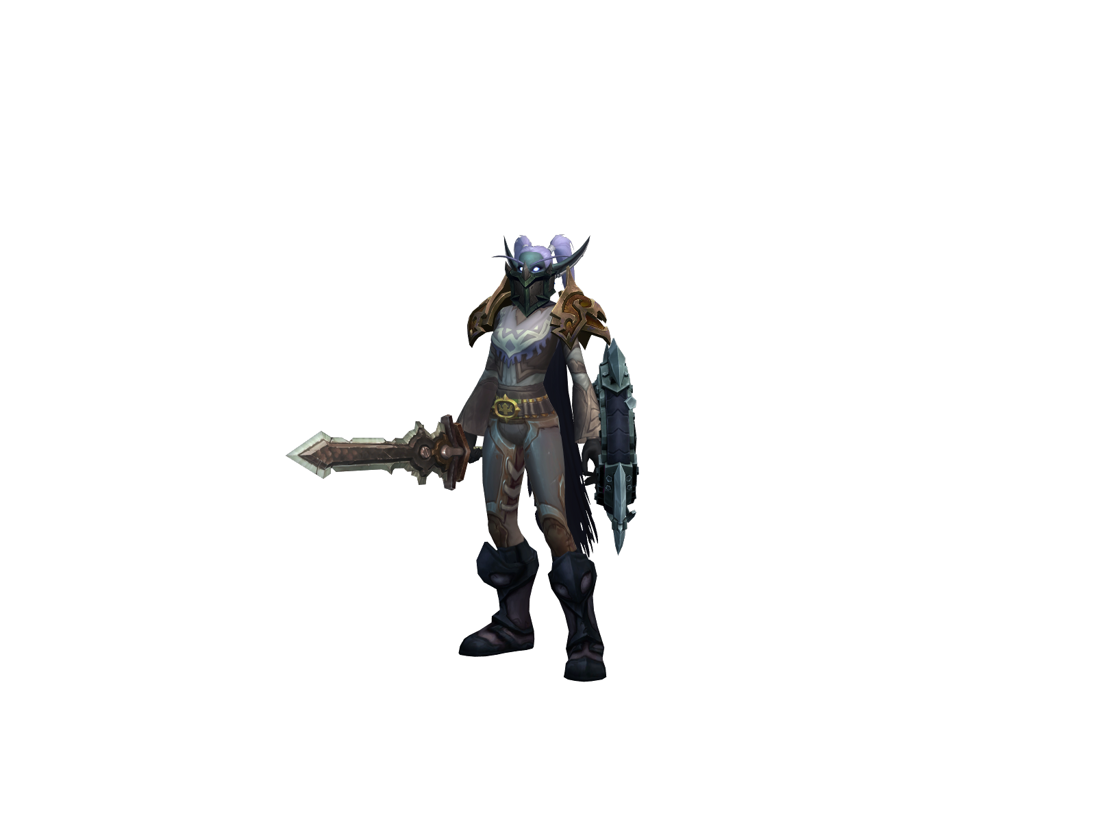 Soulwolf 3D character render