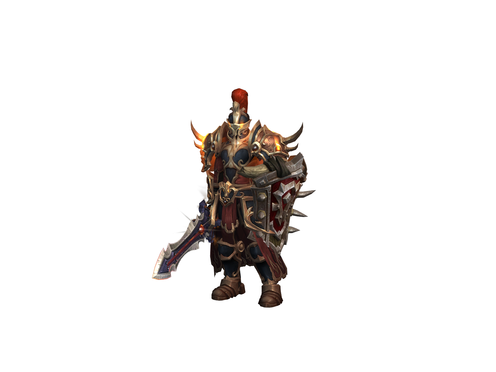 Frostadin 3D character render