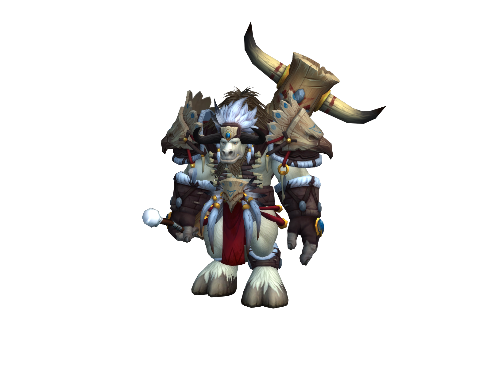 Eisbär 3D character render
