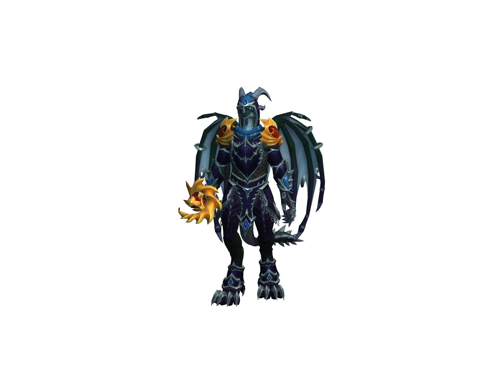 Dragondees 3D character render