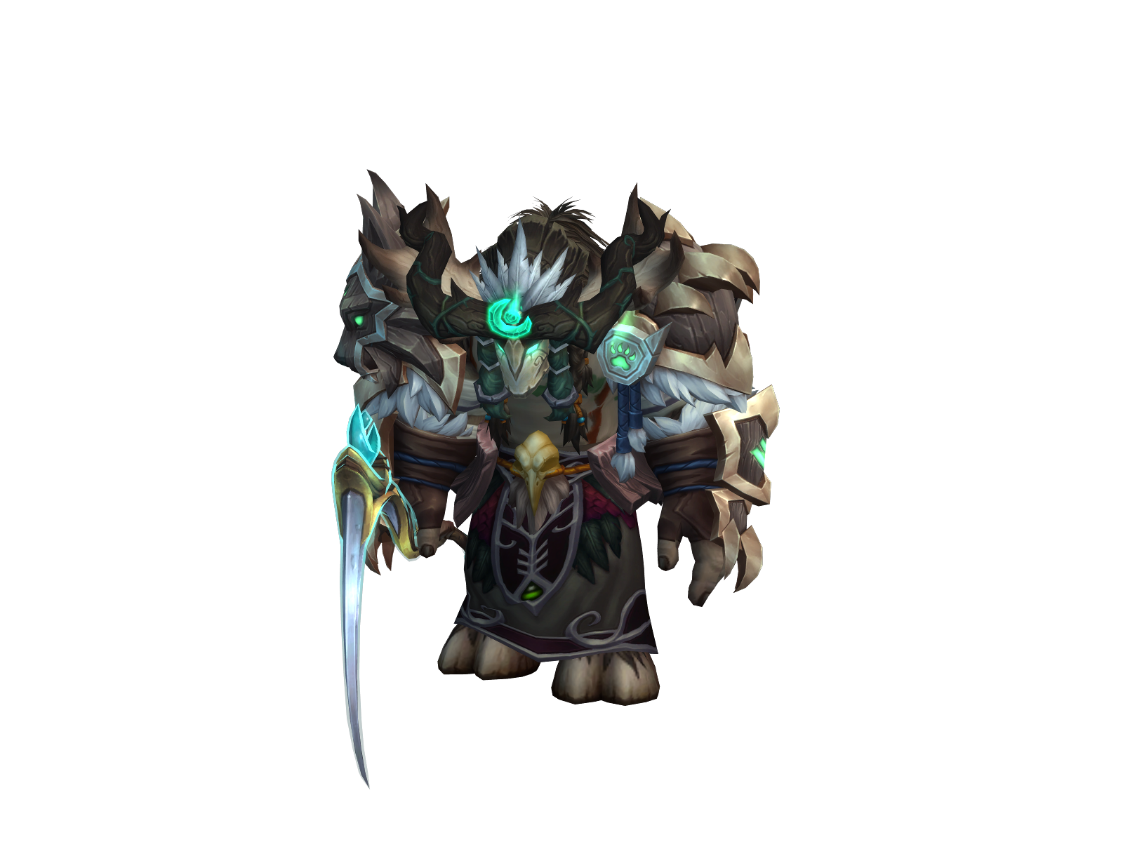 Treez 3D character render