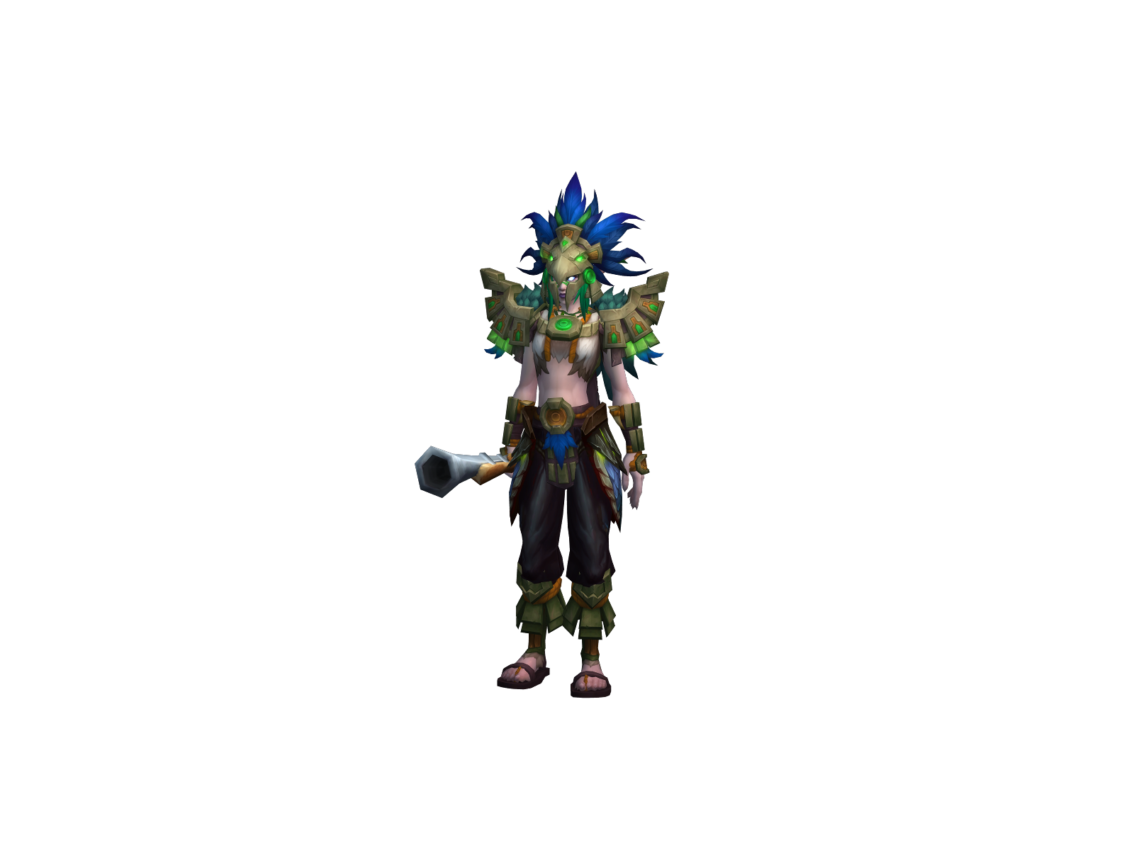 Zz 3D character render
