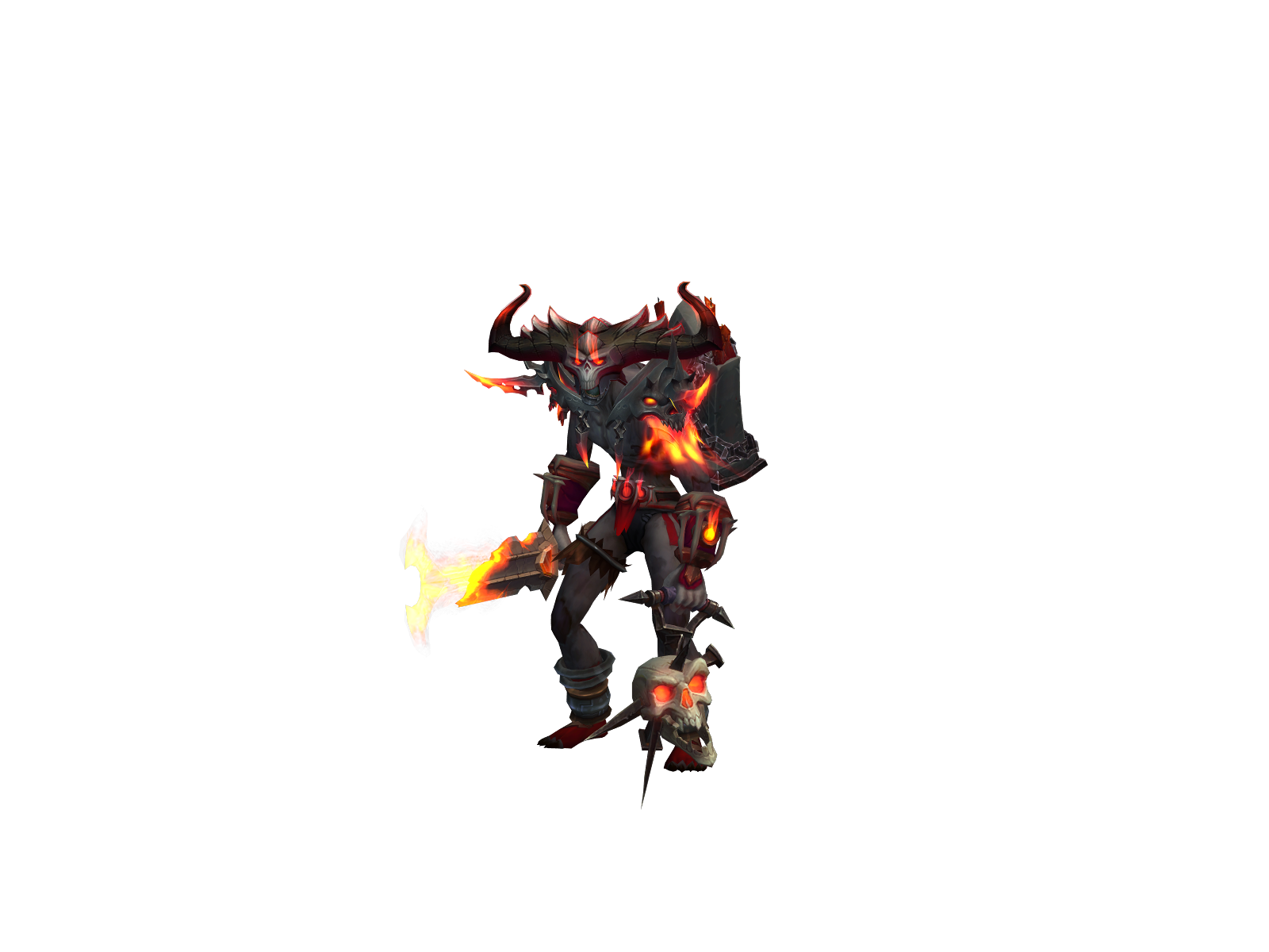 Deceasedd 3D character render