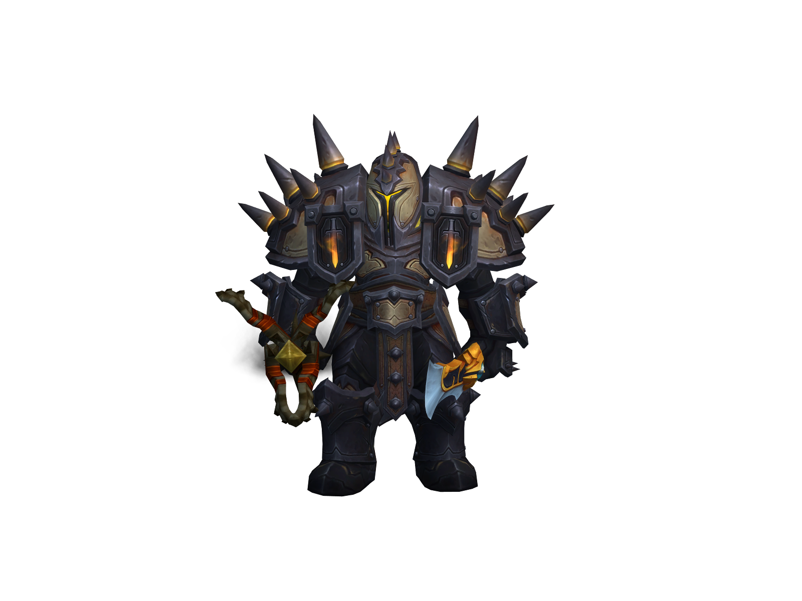 Legday 3D character render