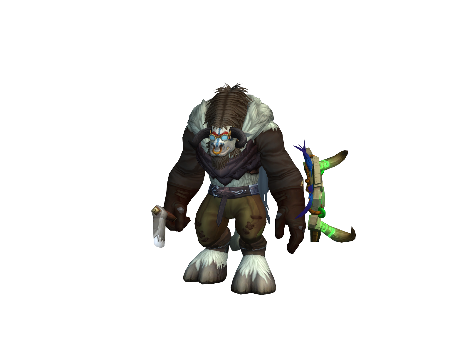 Morghur 3D character render