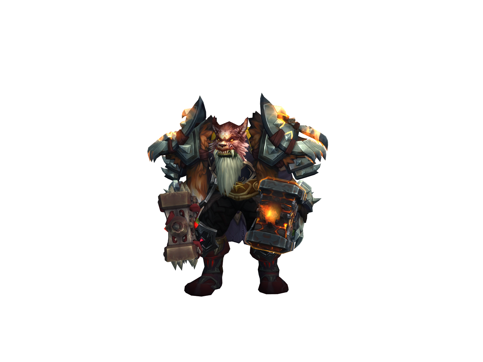 Kragha 3D character render