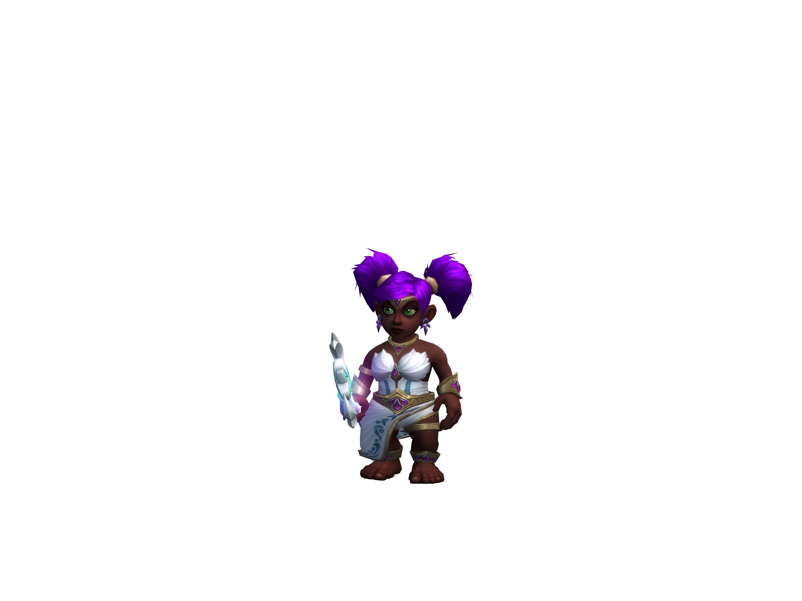 Drneutrino 3D character render