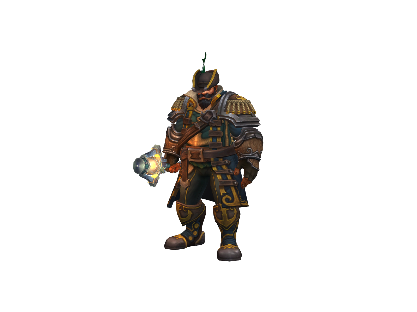 Warqueg 3D character render