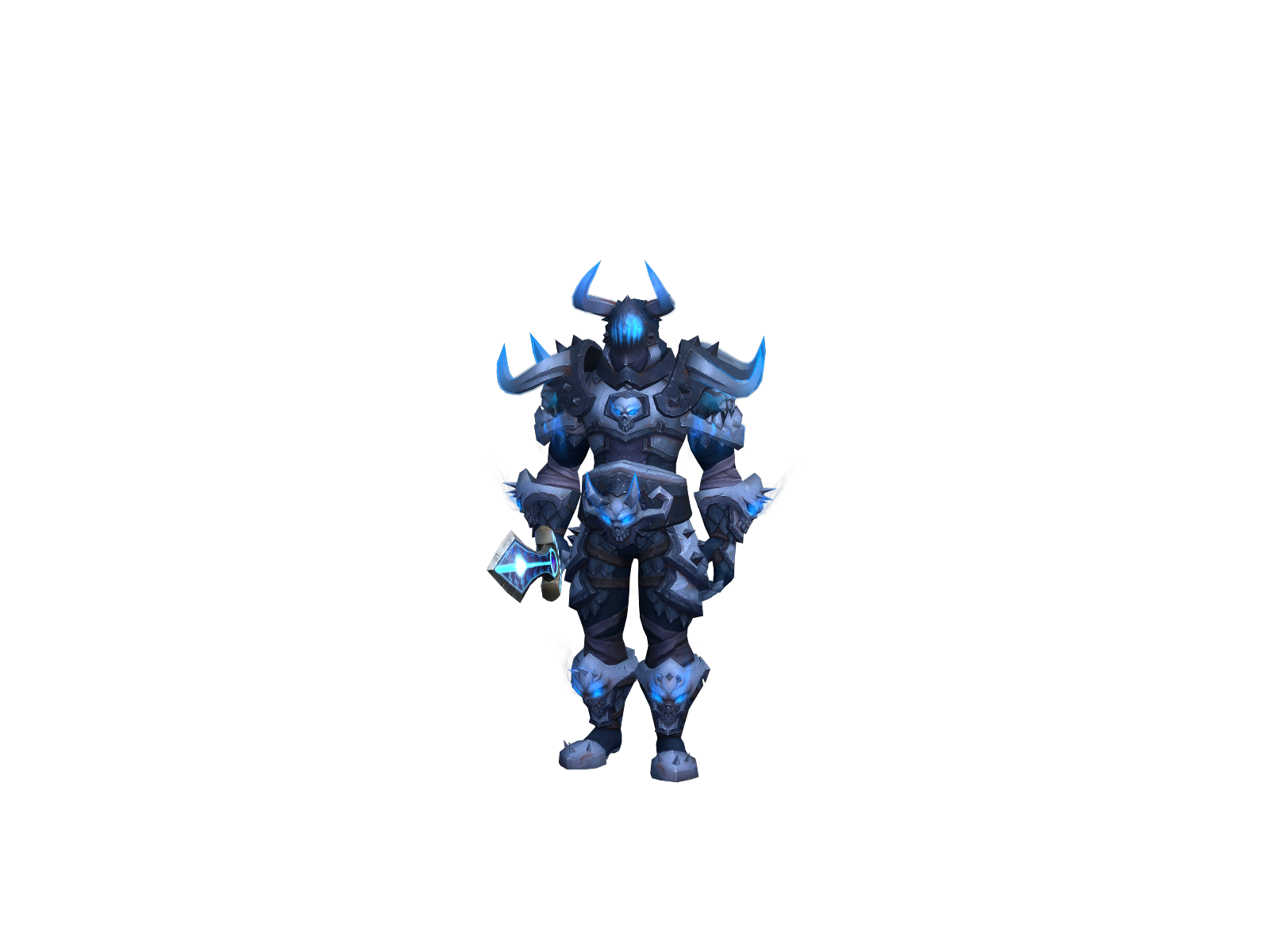 Charged 3D character render