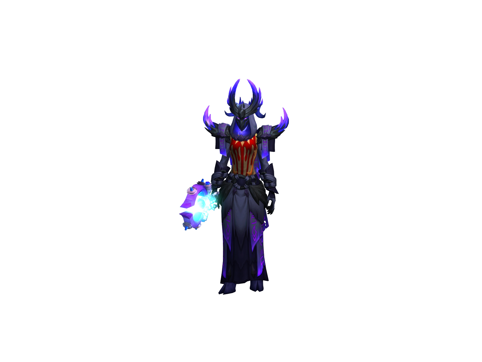 Blurple 3D character render