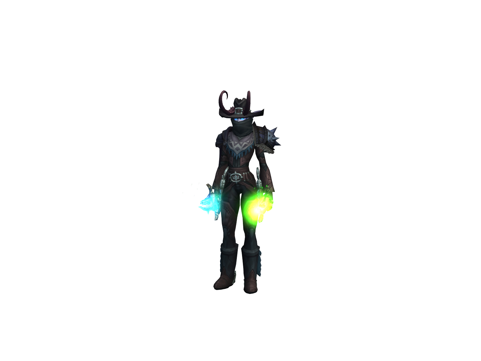Aznoth 3D character render