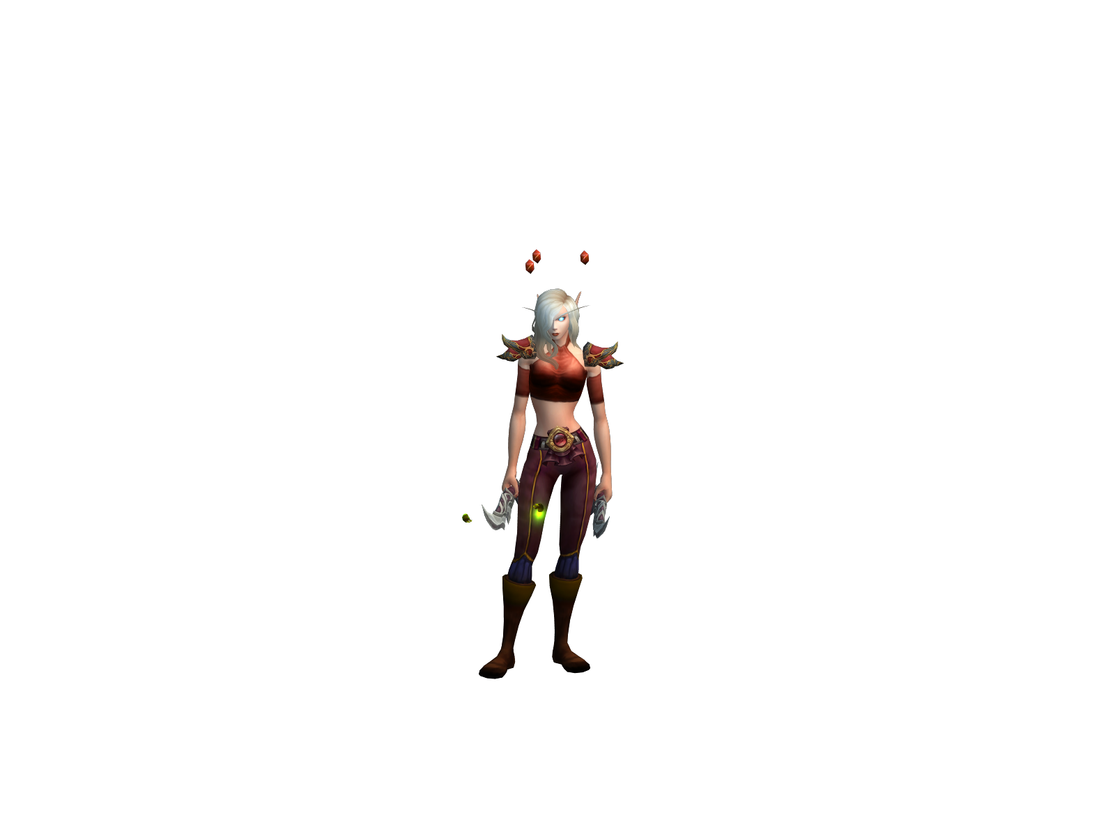 Babygirl 3D character render