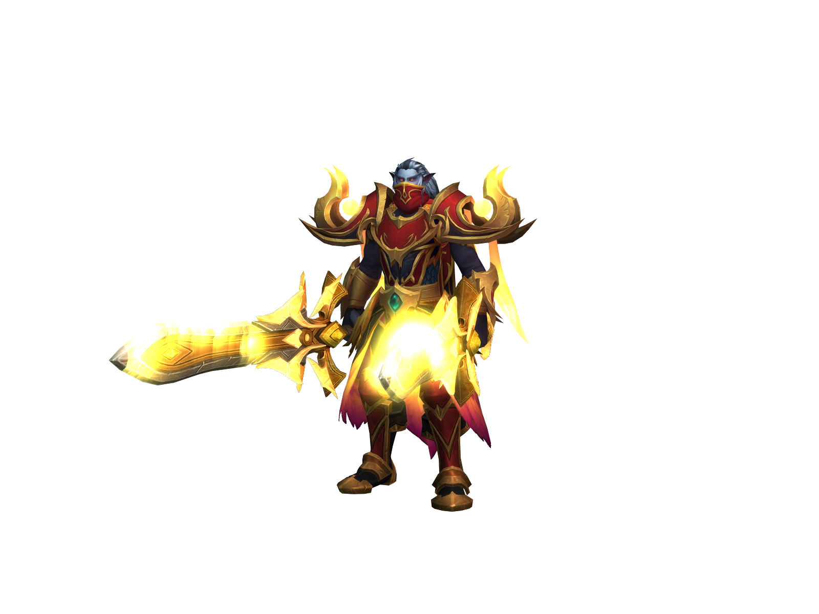 Cornburglar 3D character render