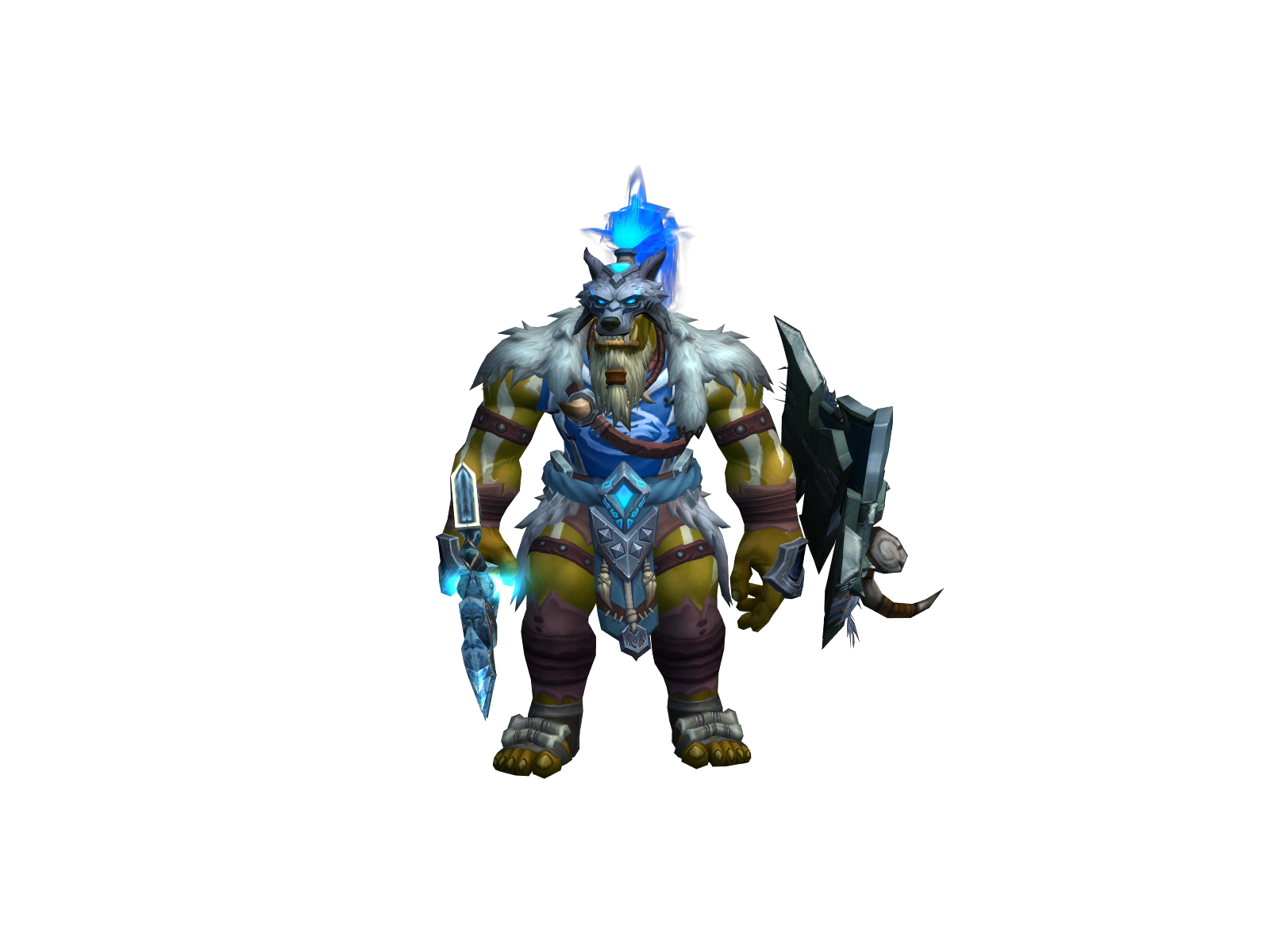 Brzerk 3D character render