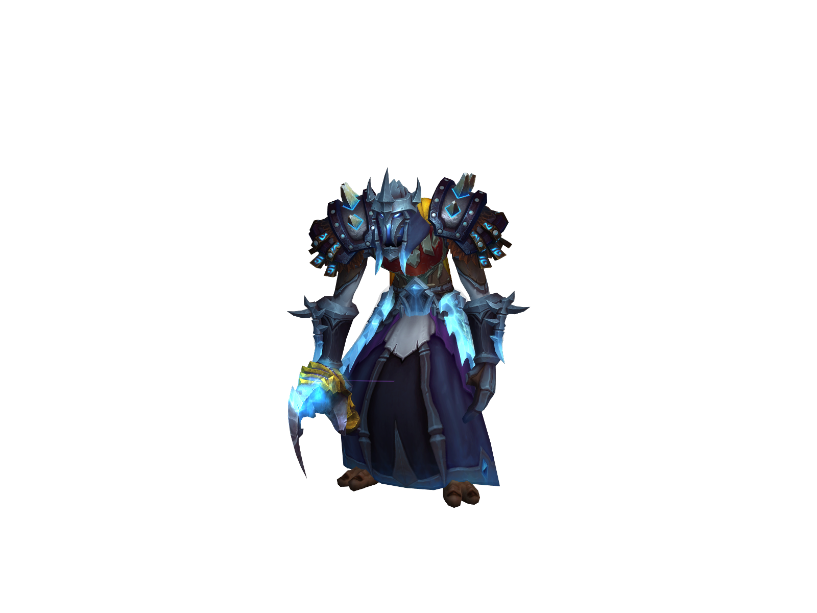 Taake 3D character render