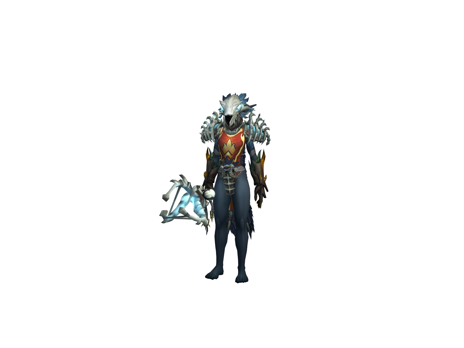 Mulgorex 3D character render