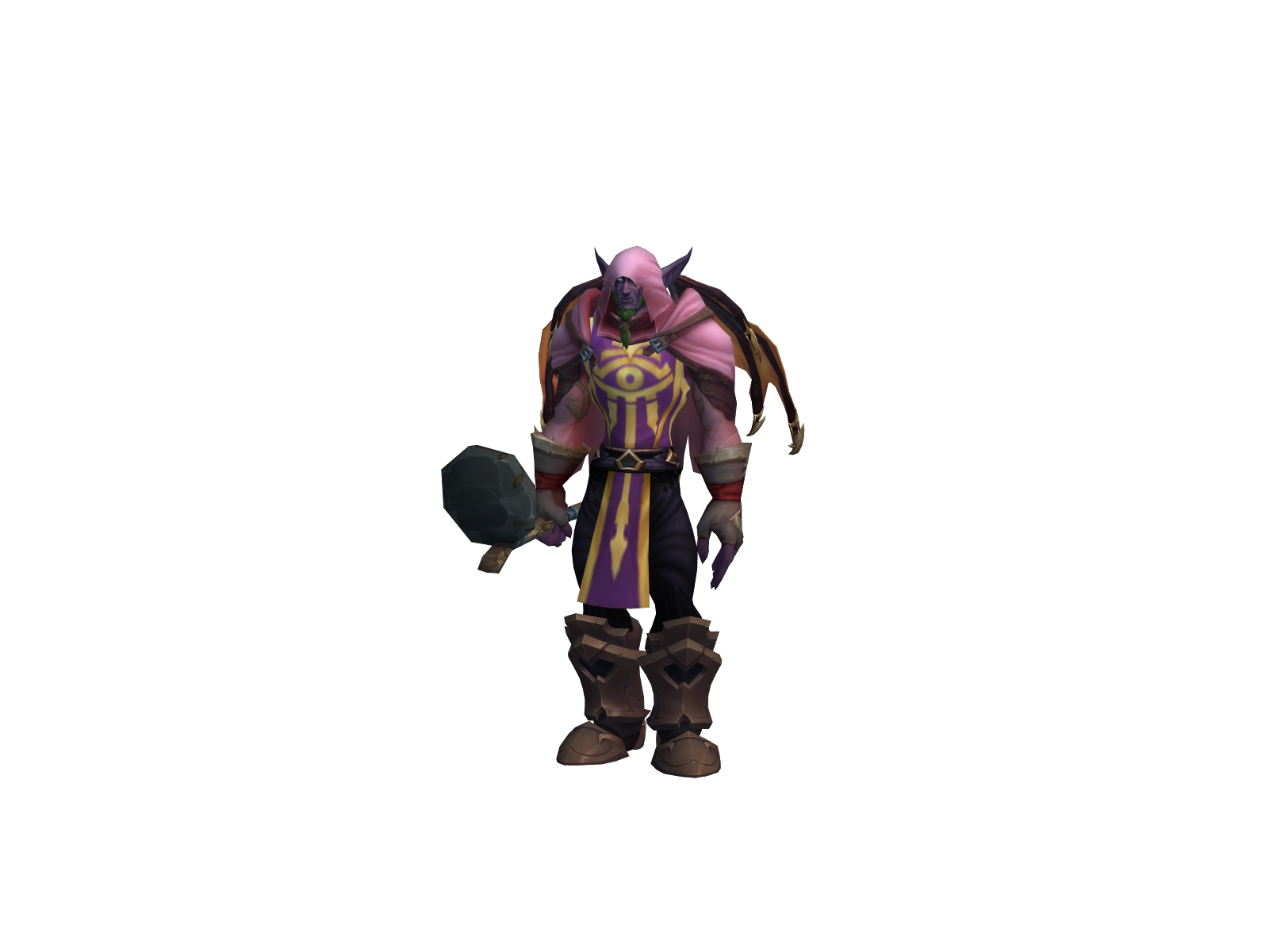 Disease 3D character render