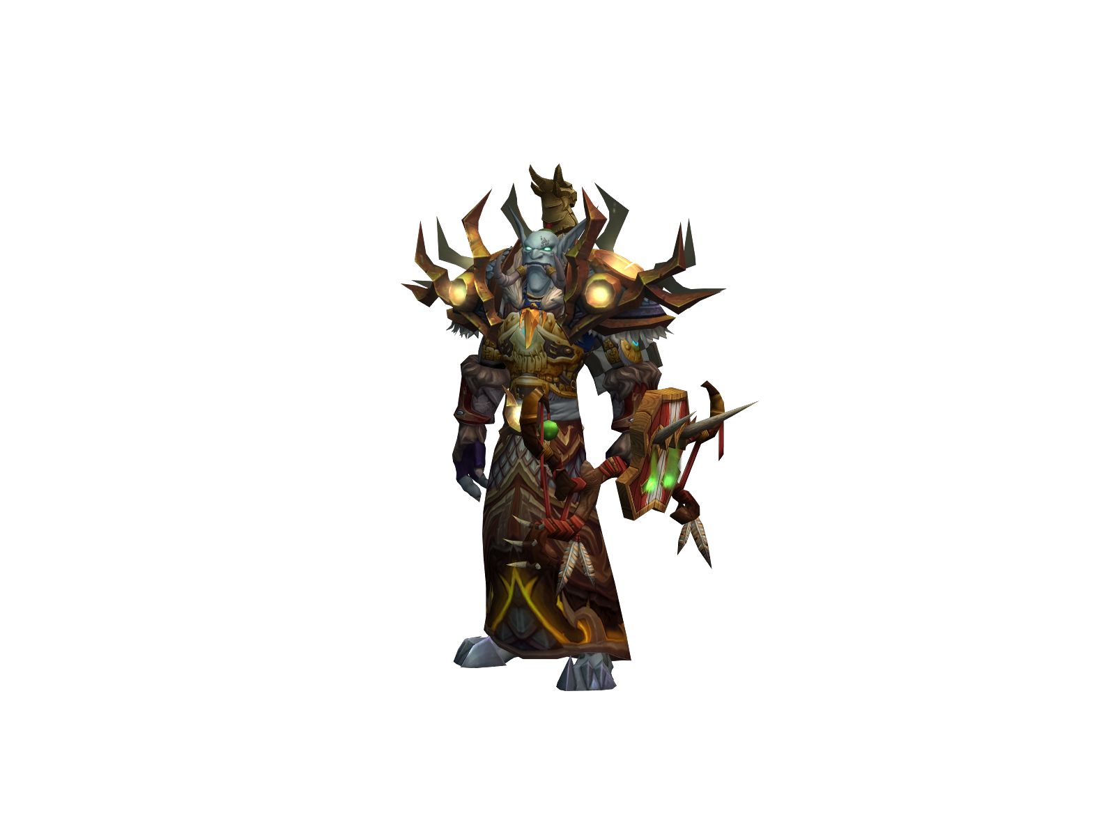Allegation 3D character render