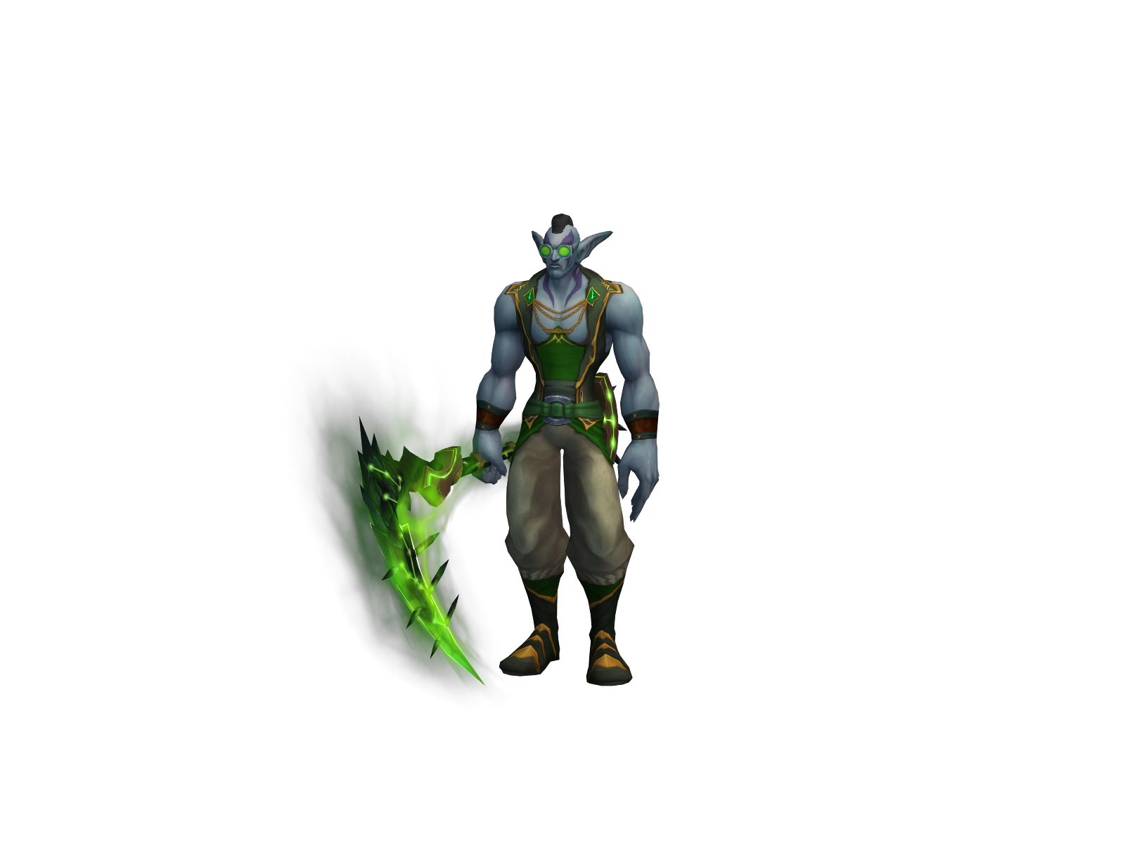Tactician 3D character render