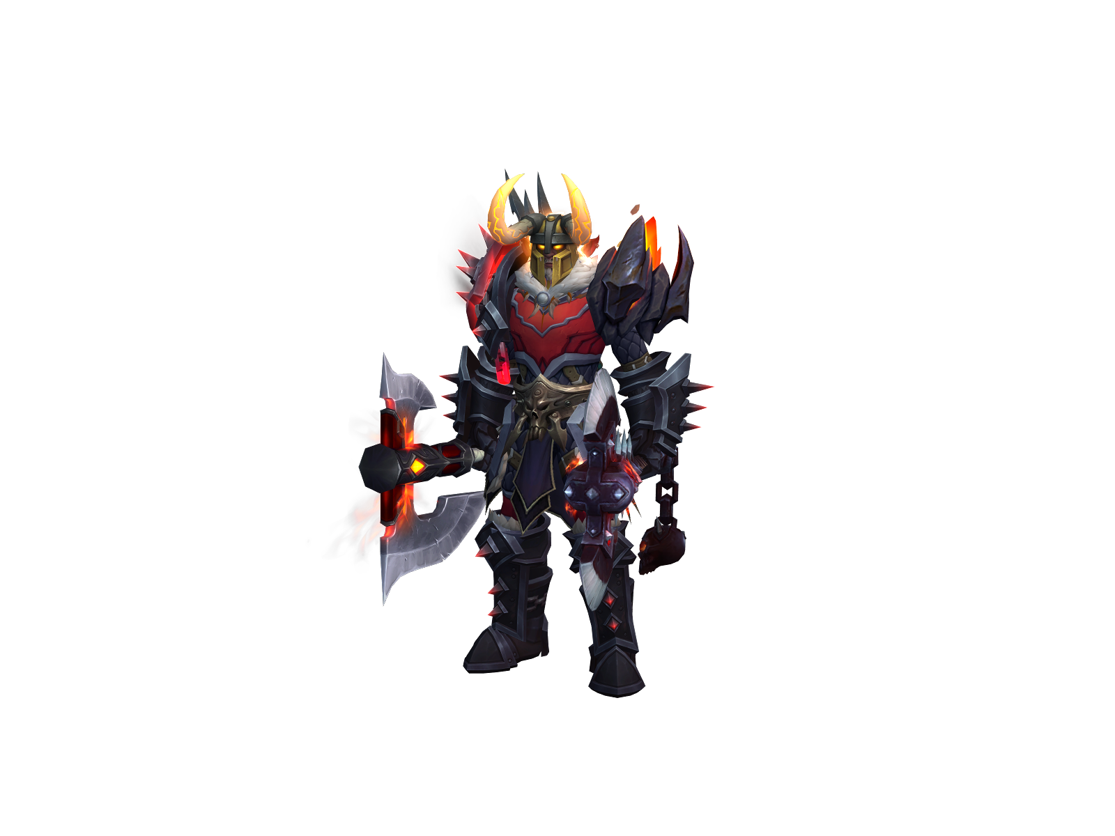 Zerkah 3D character render