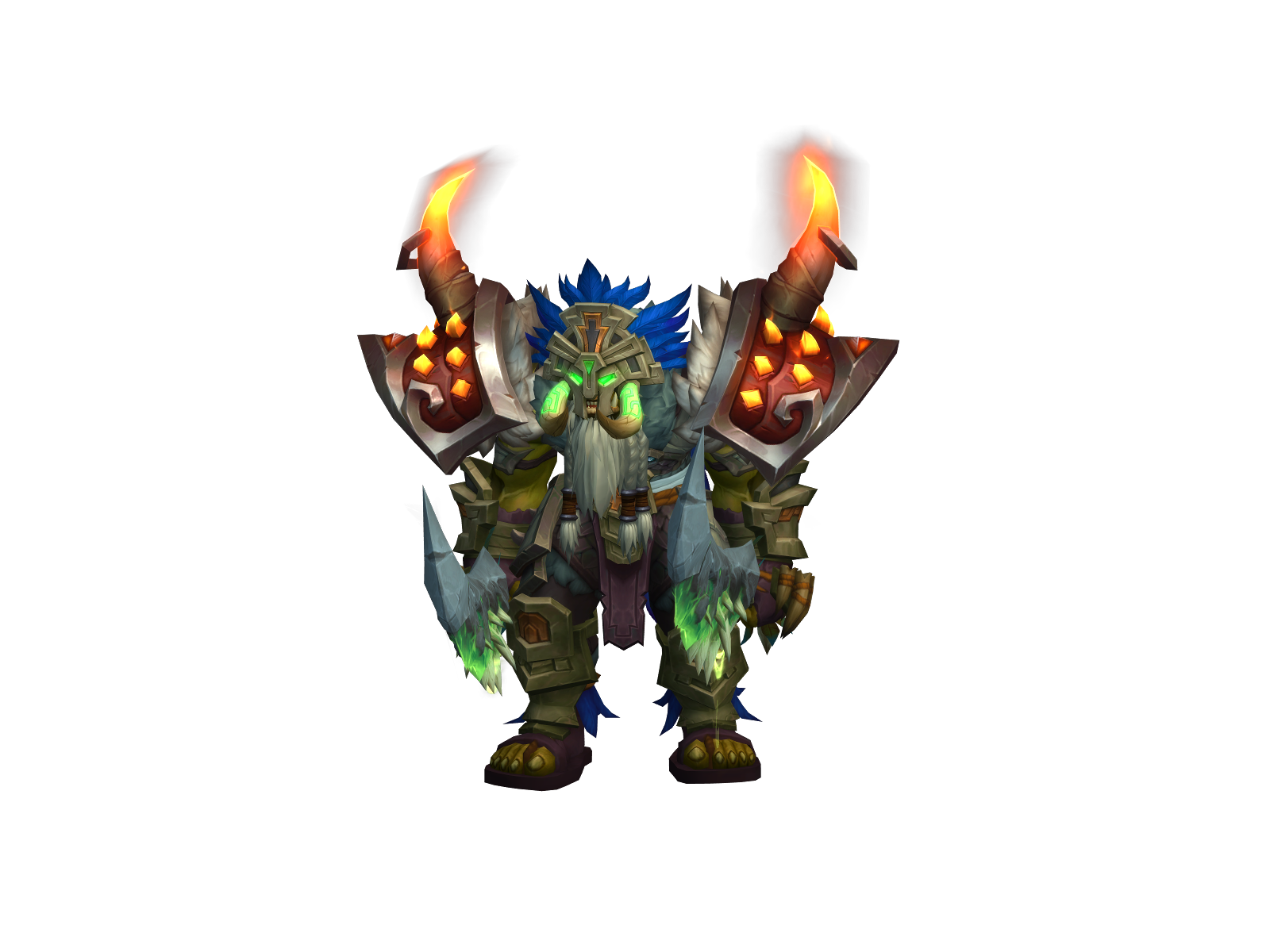 Mcfury 3D character render