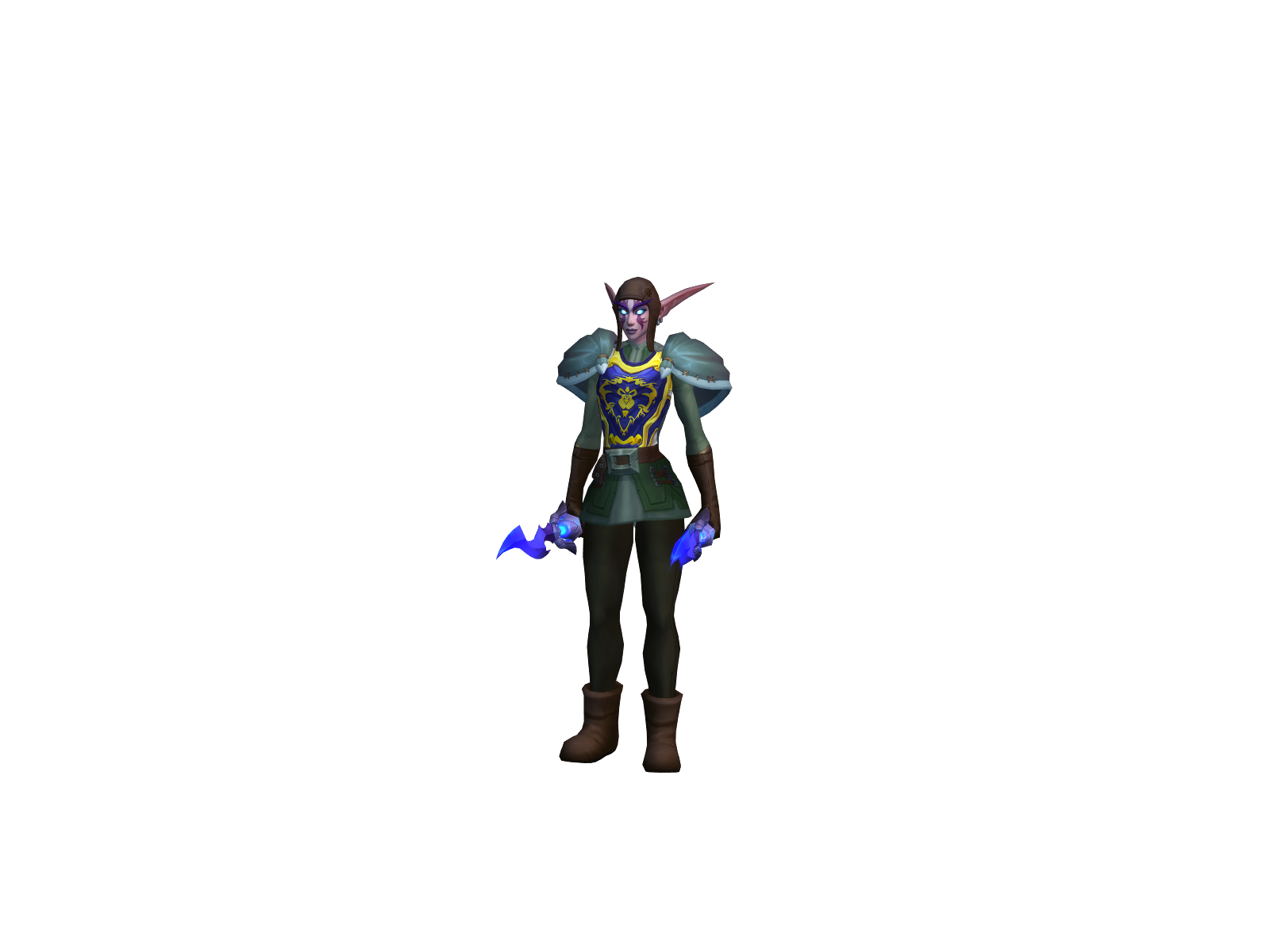 Neveya 3D character render