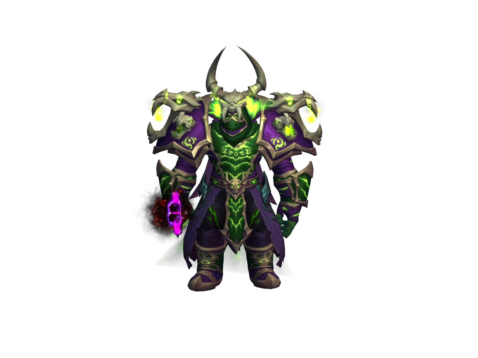 Azmodan 3D character render