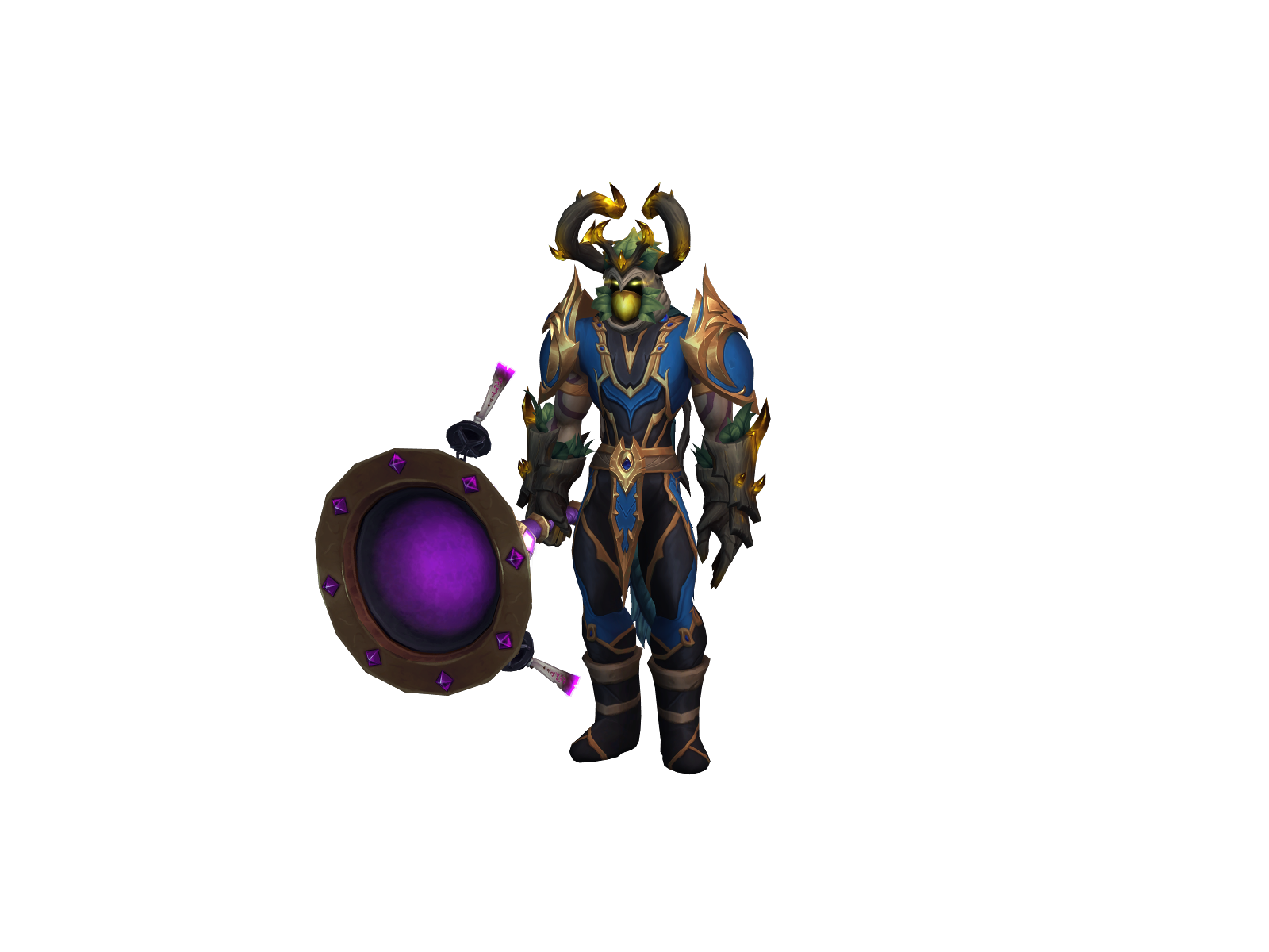 Druidzown 3D character render