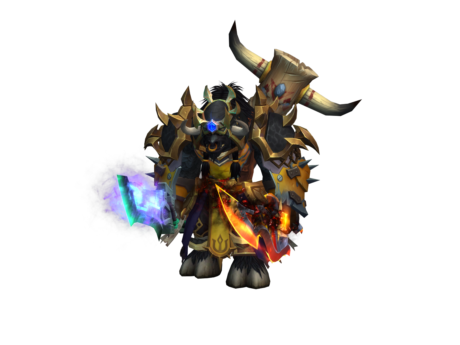 Tauro 3D character render