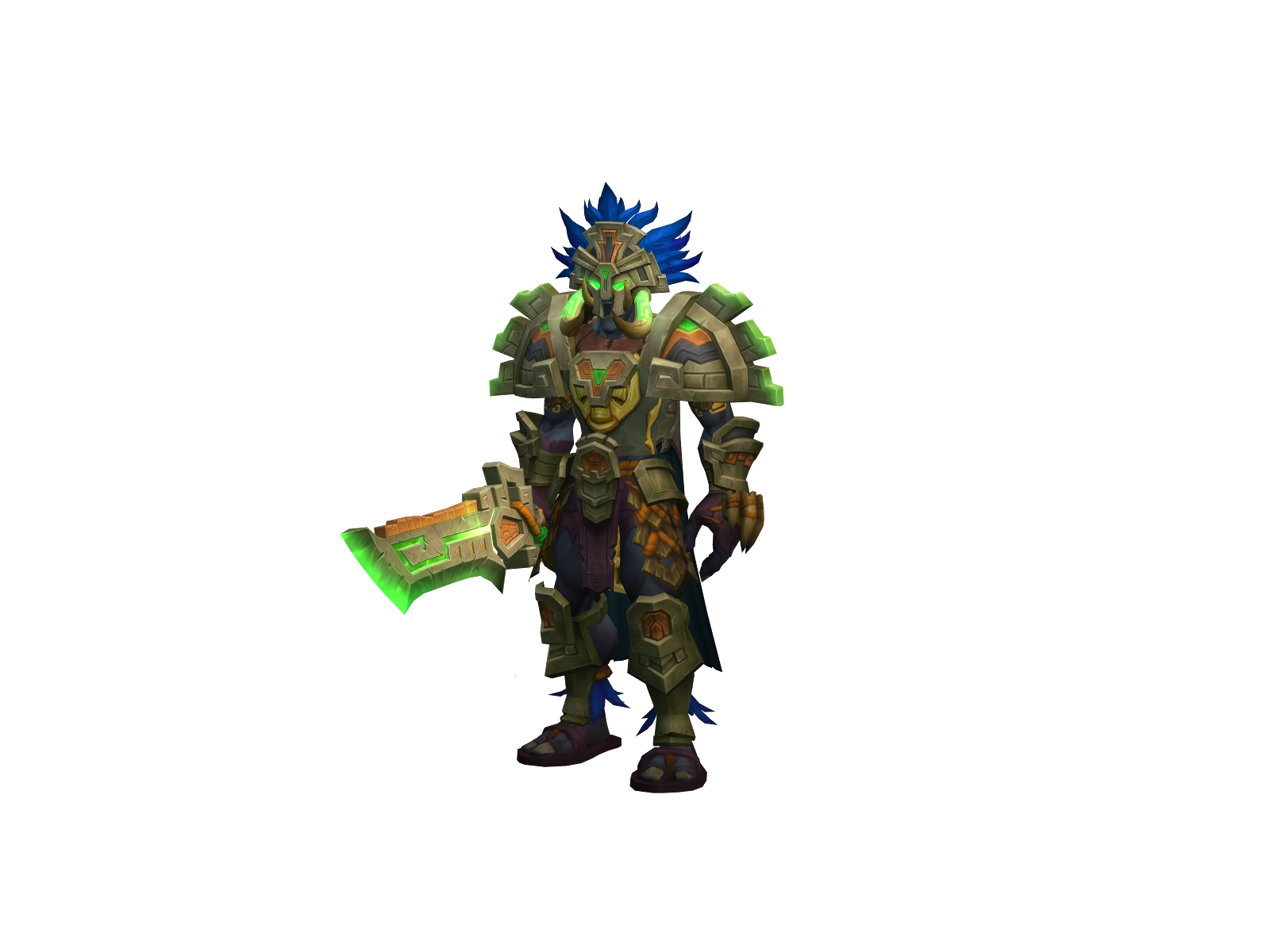 Menoheal 3D character render