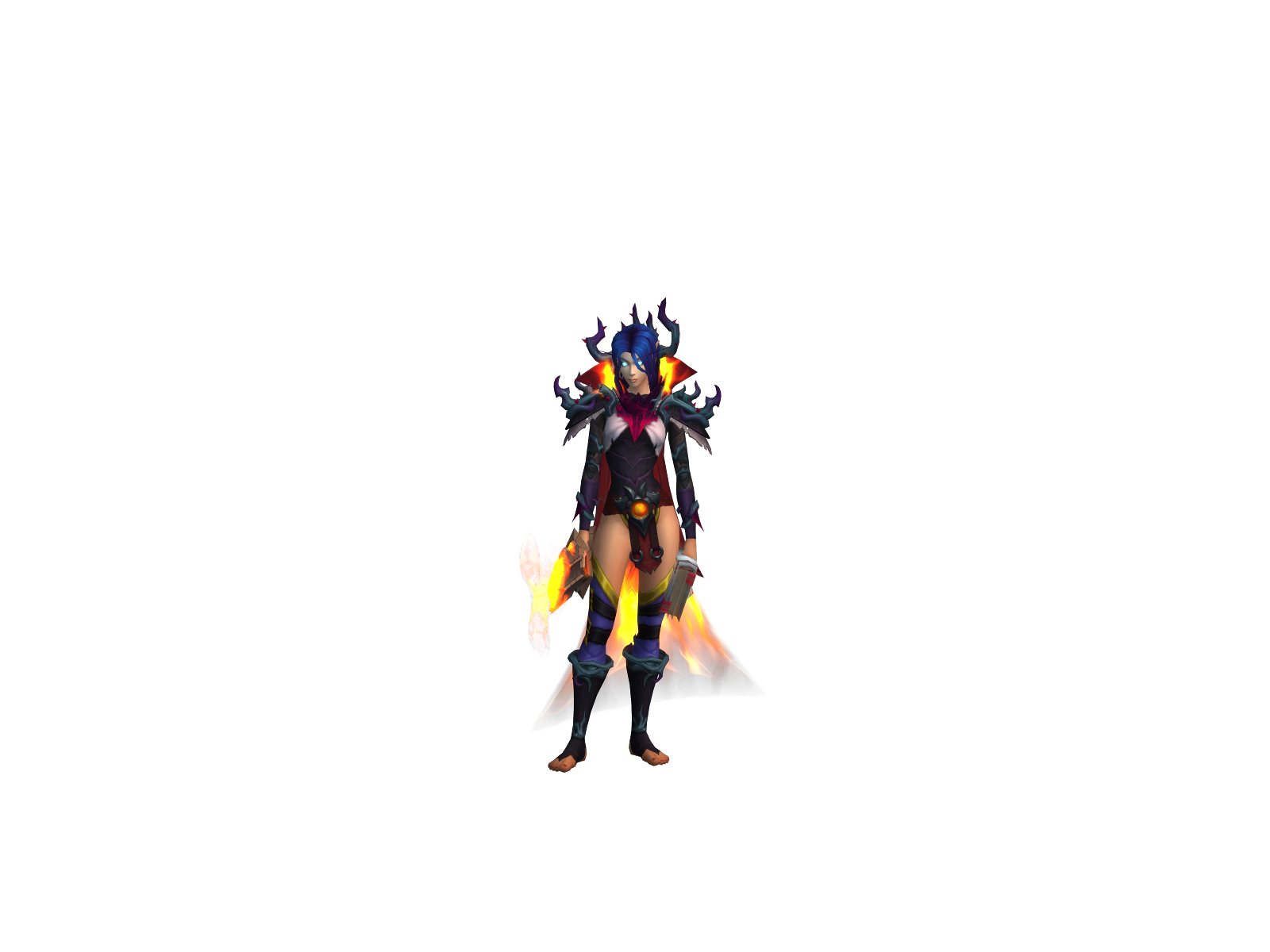 Selanna 3D character render