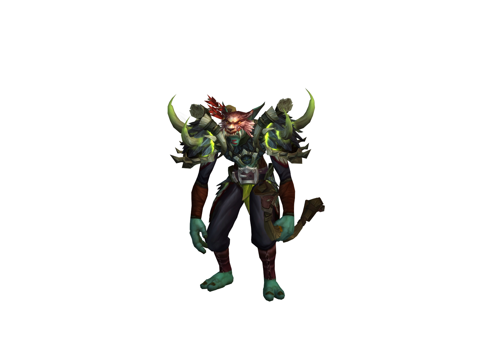 Rewrainmaker 3D character render