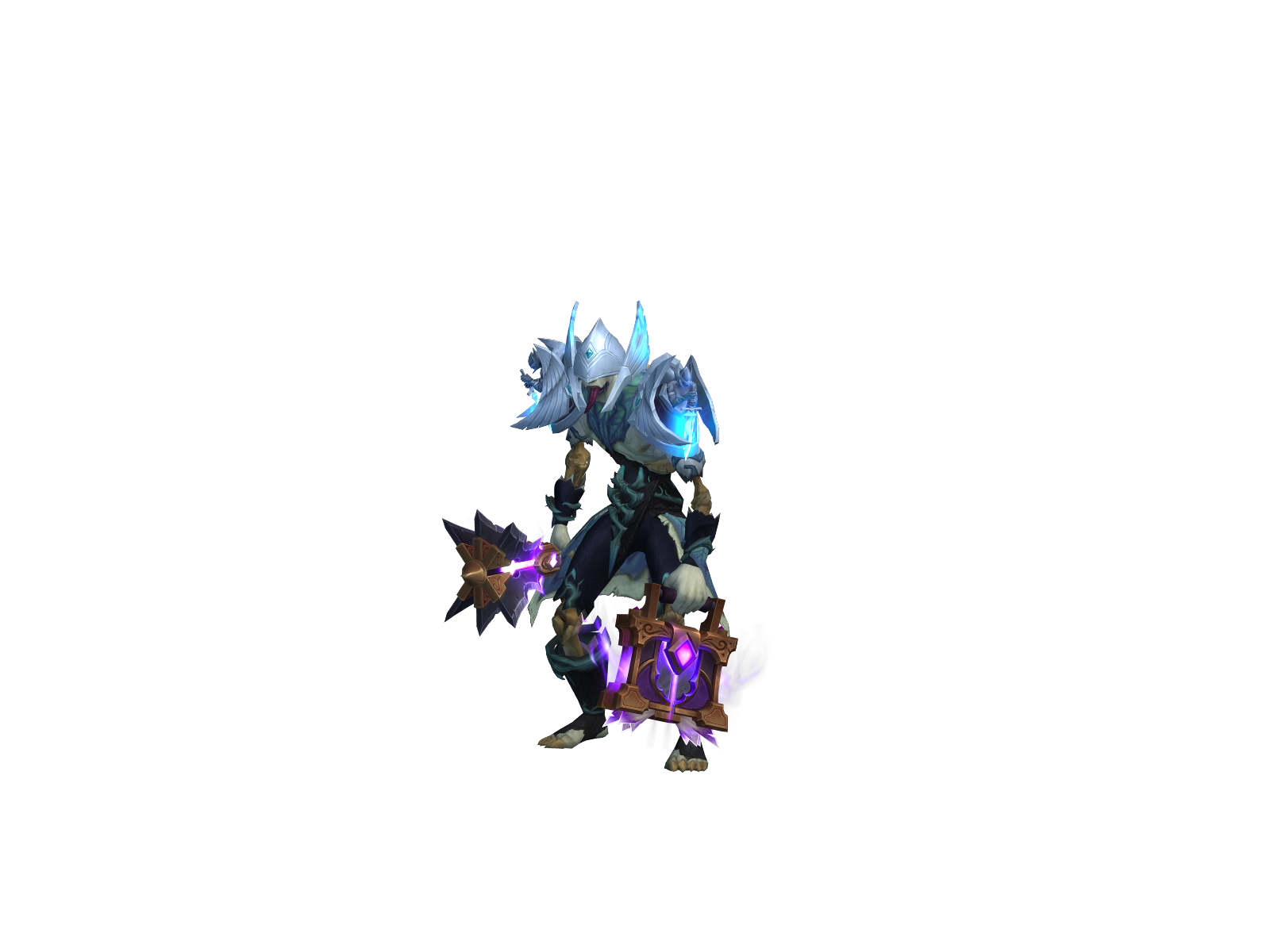 Manicferret 3D character render