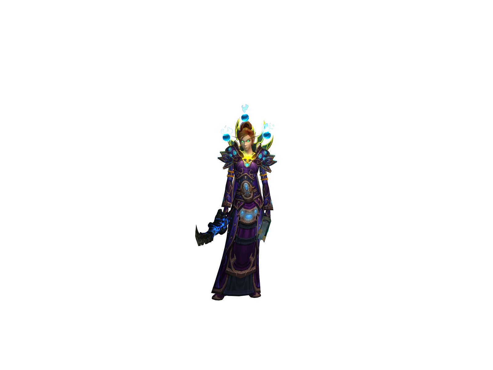 Ricck 3D character render
