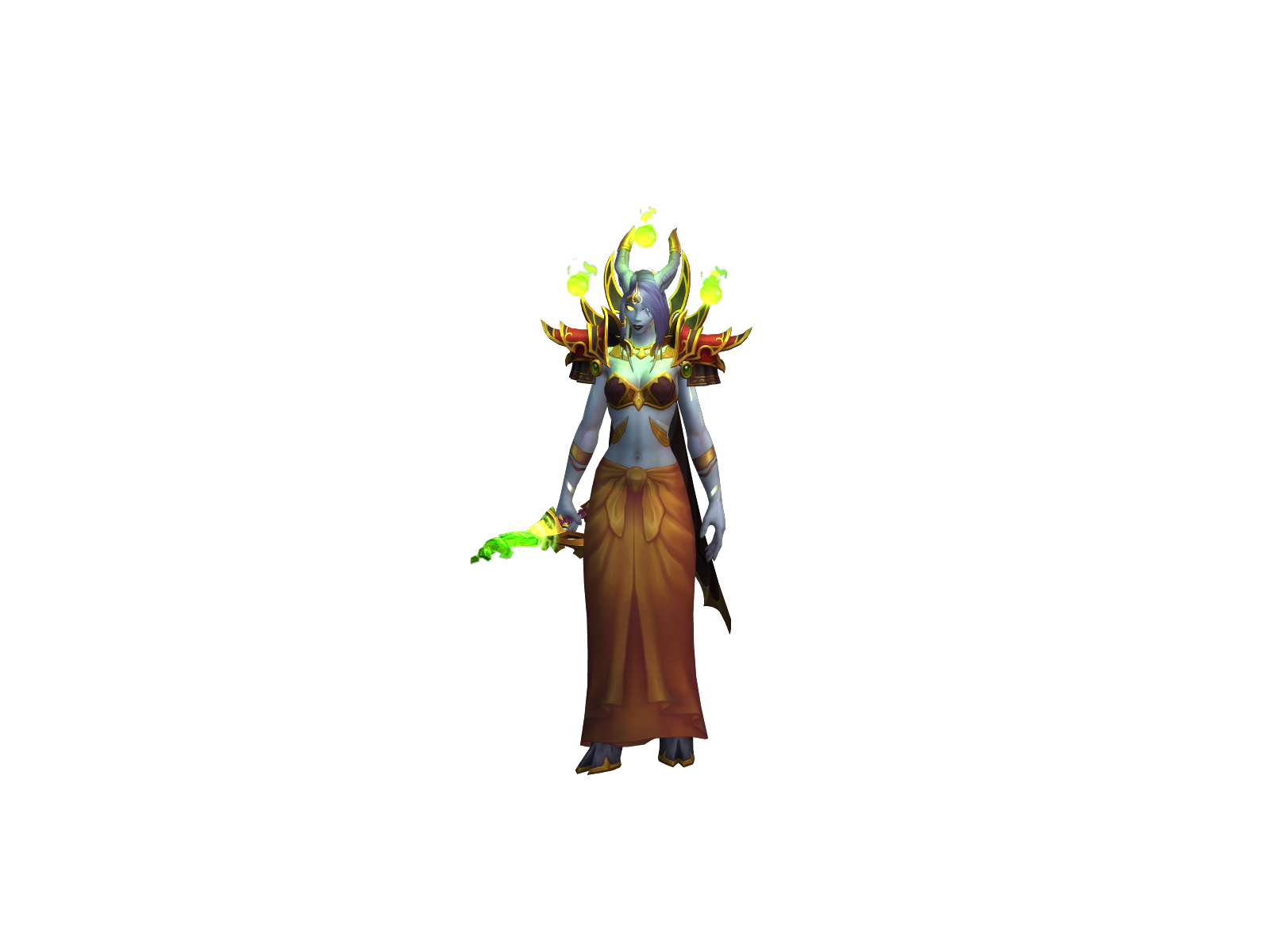 Drowning WoW character banner