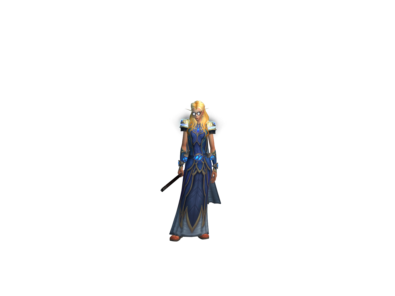 Karatejezus 3D character render