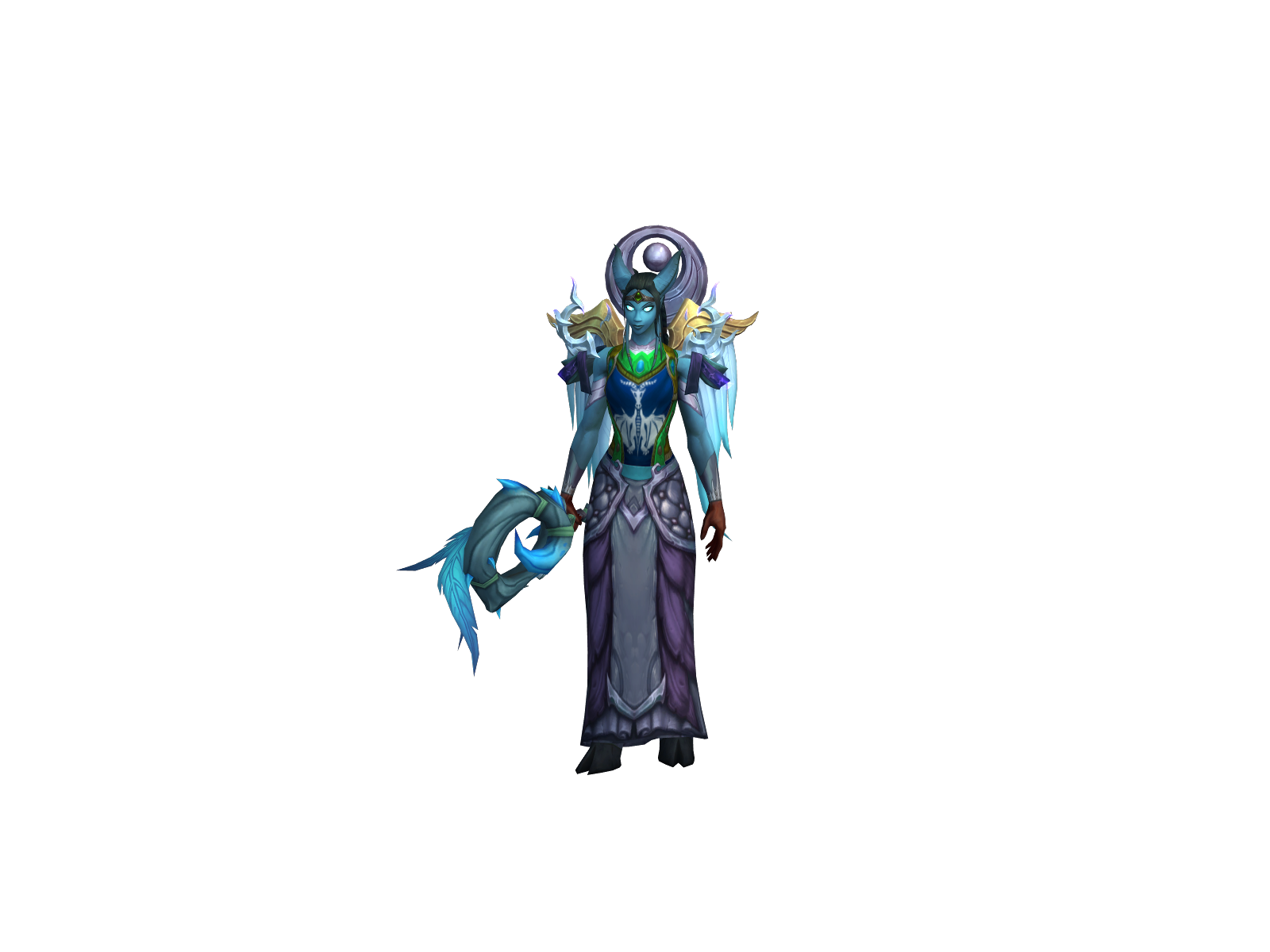 Raere 3D character render
