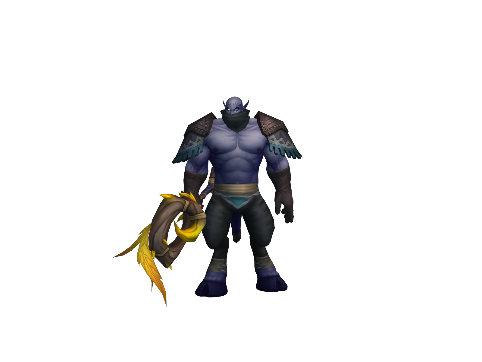 Kuzz 3D character render