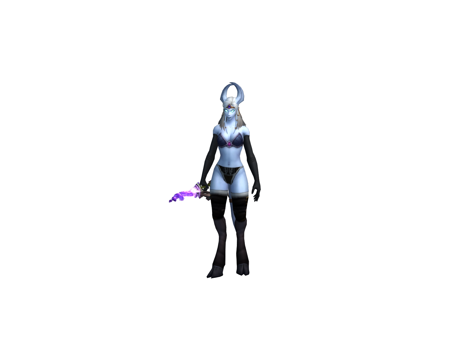 Aeraelii 3D character render
