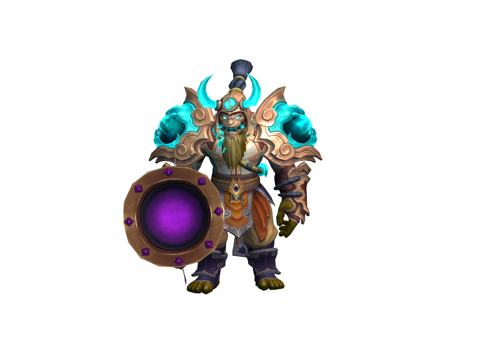 Monastyc 3D character render
