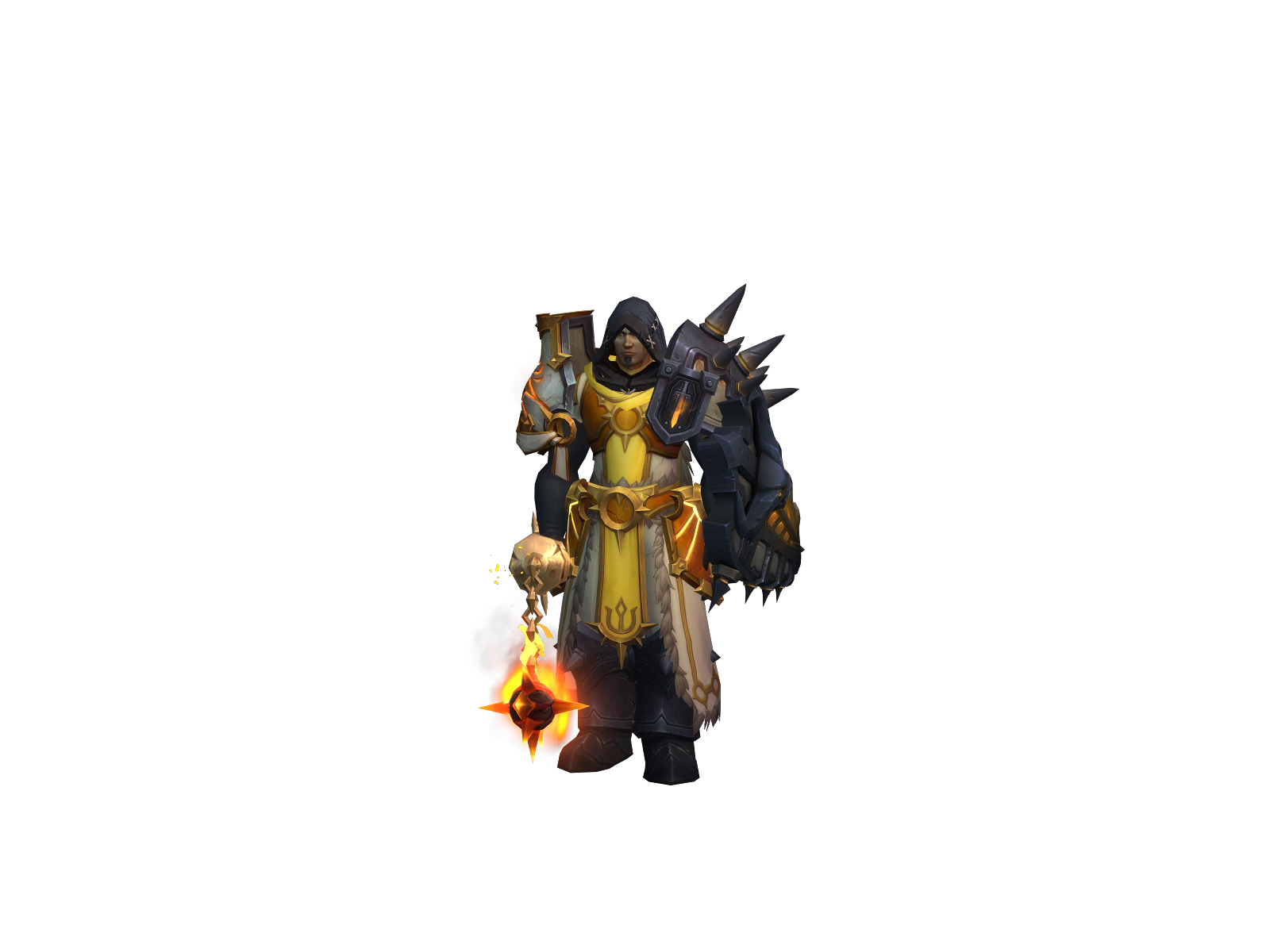 Pringlé 3D character render