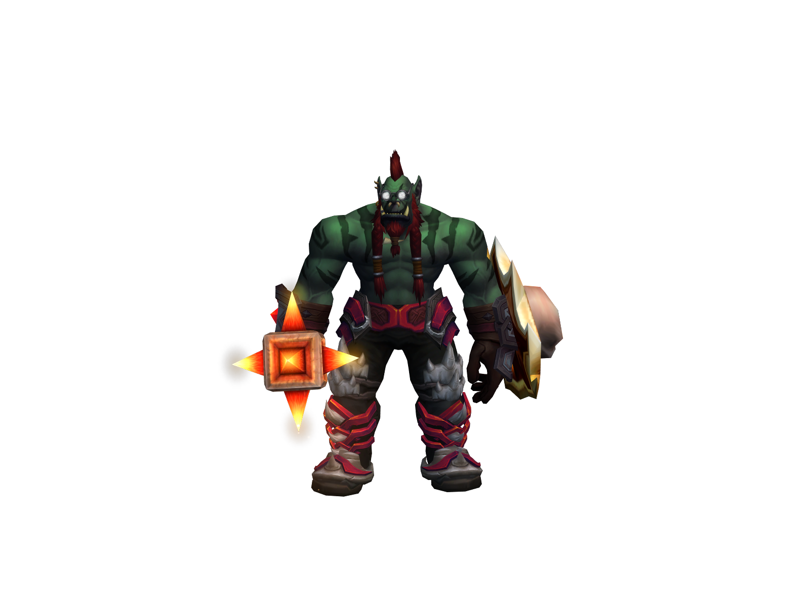Shockzie 3D character render